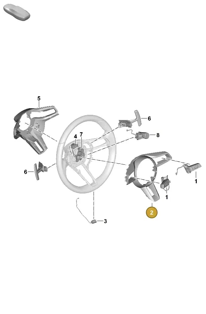 992419732JIS6 — Porsche Panamera (2023-2025) diagram p62403245, position 2