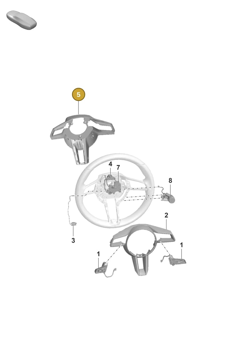 992419798C5Q0 — Porsche Panamera (2020-2023) diagram p56403250, position 5