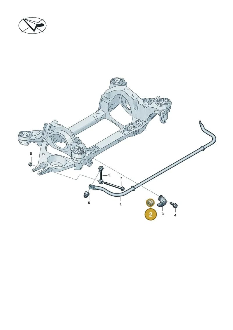 992511035A — Audi RS e-tron GT (2020-2025) diagram 4j1505400, position 2