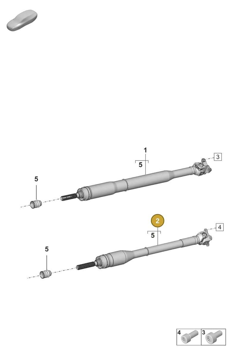 992521101B — Porsche 911 (2018-2024) diagram p53304200, position 2