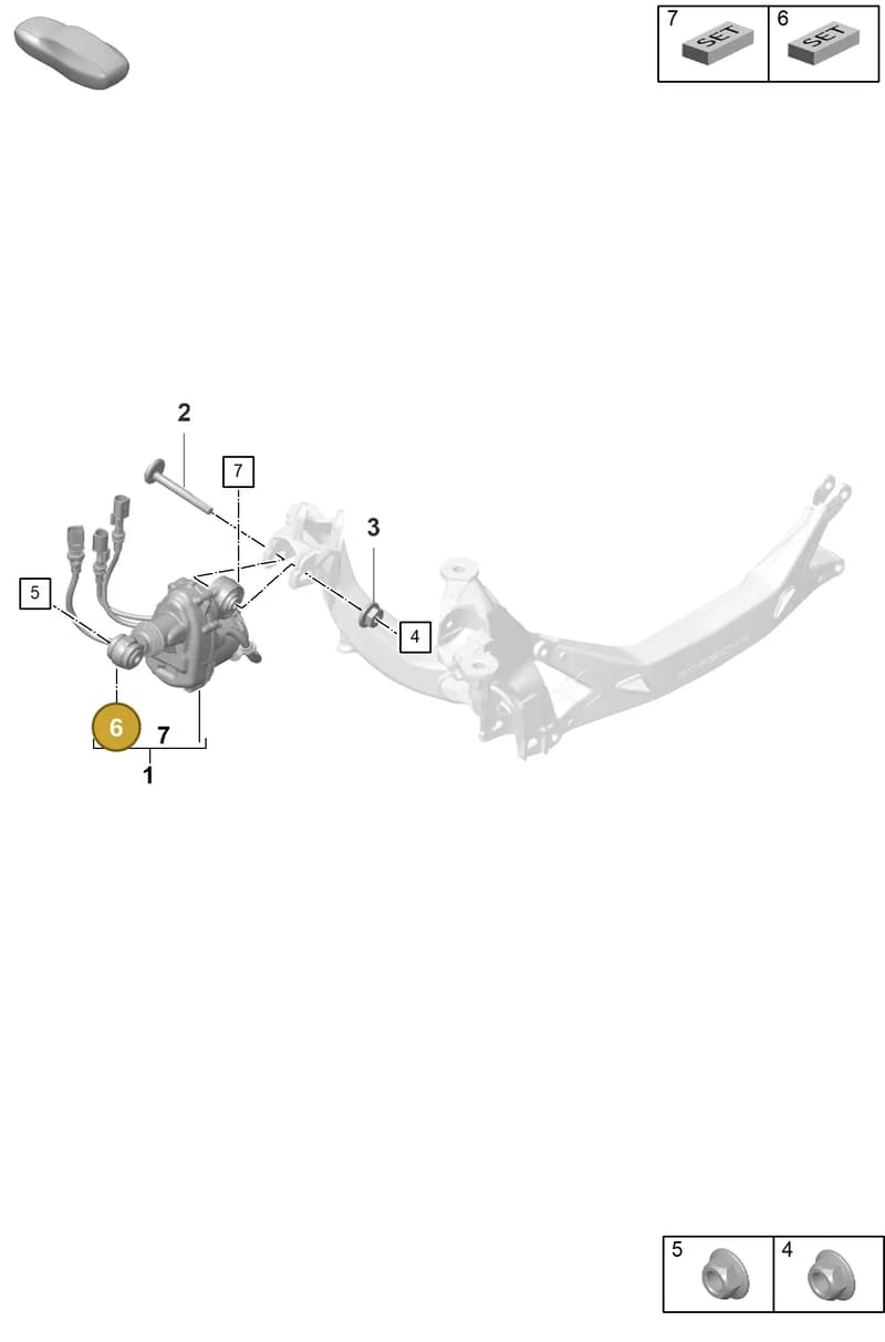 992598070 — Porsche 911 (2021-2022) diagram p59503000, position 6