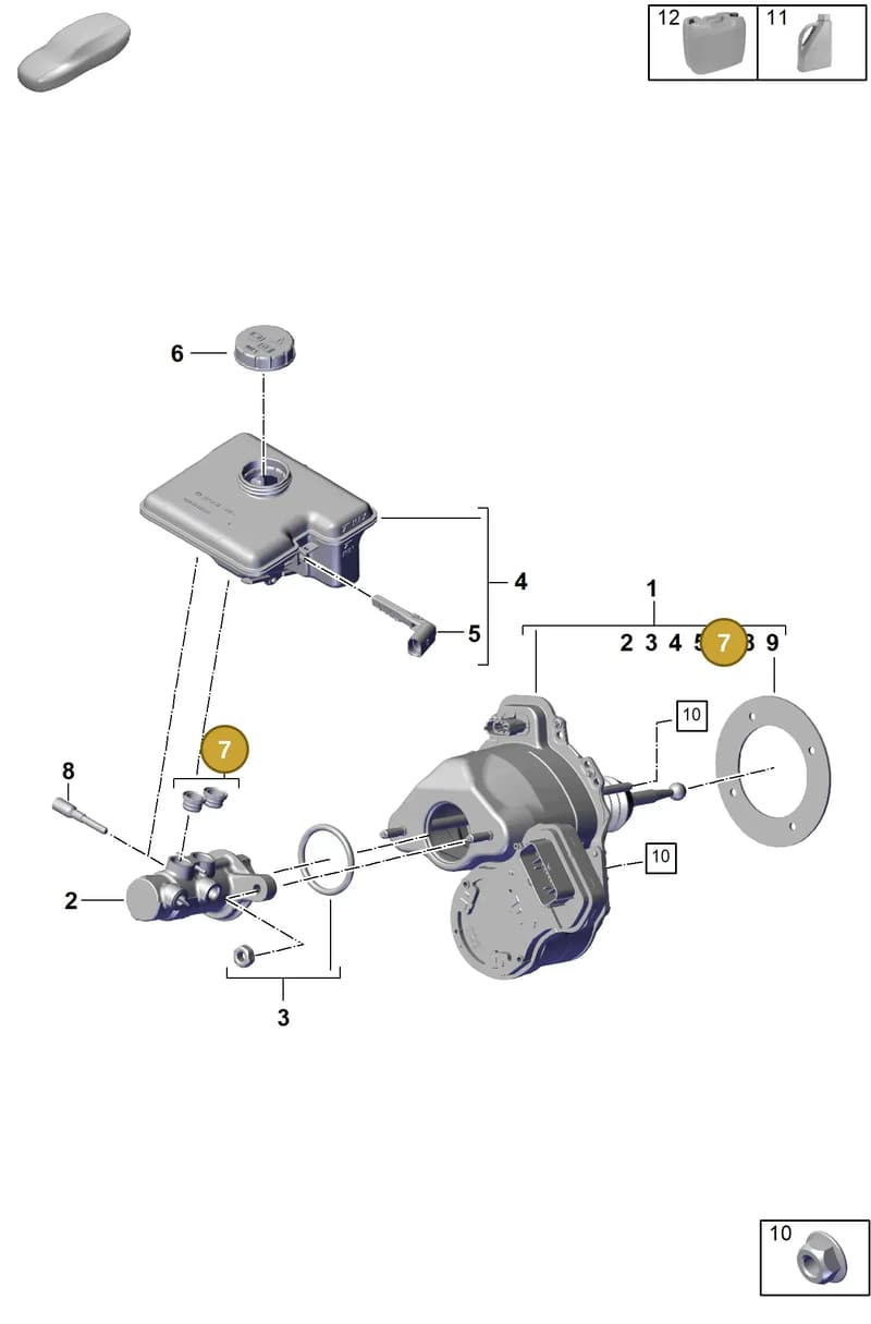 992698181C — Porsche Cayenne Coupe (2023-2023) diagram p60604010, position 7