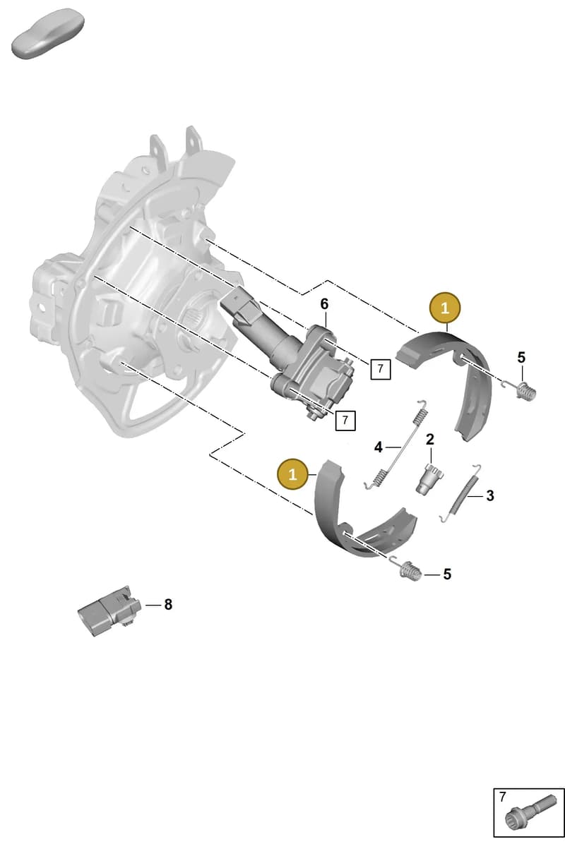 992698533 — Porsche Panamera (2023-2025) diagram p62603600, position 1
