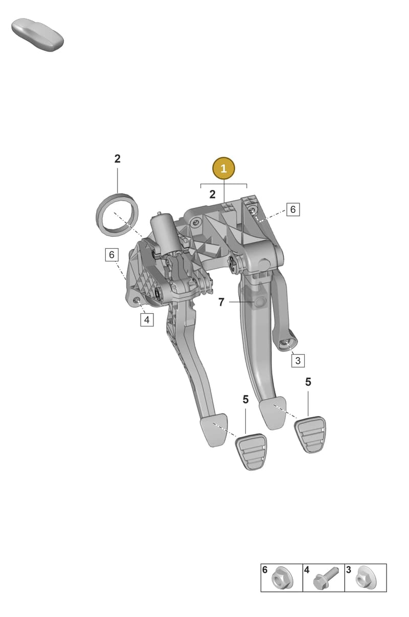 992721029A — Porsche 911 (2021-2022) diagram p59702000, position 1