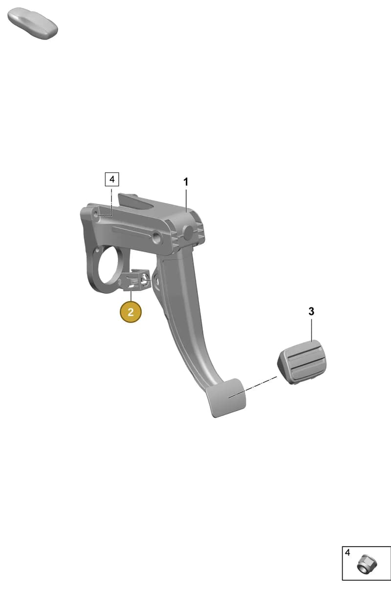 992721165 — Porsche Taycan Sport Turismo (2023-2025) diagram p64702000, position 2