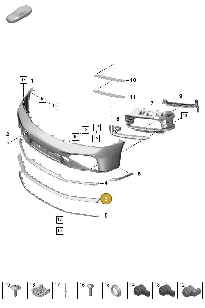 992807100POK1 — Porsche 911 (2024-2025) diagram p63802000, position 3