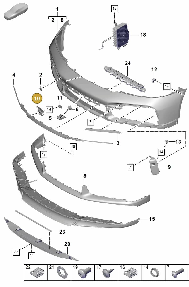 992807348A — Porsche 911 (2020-2022) diagram p57802000, position 10