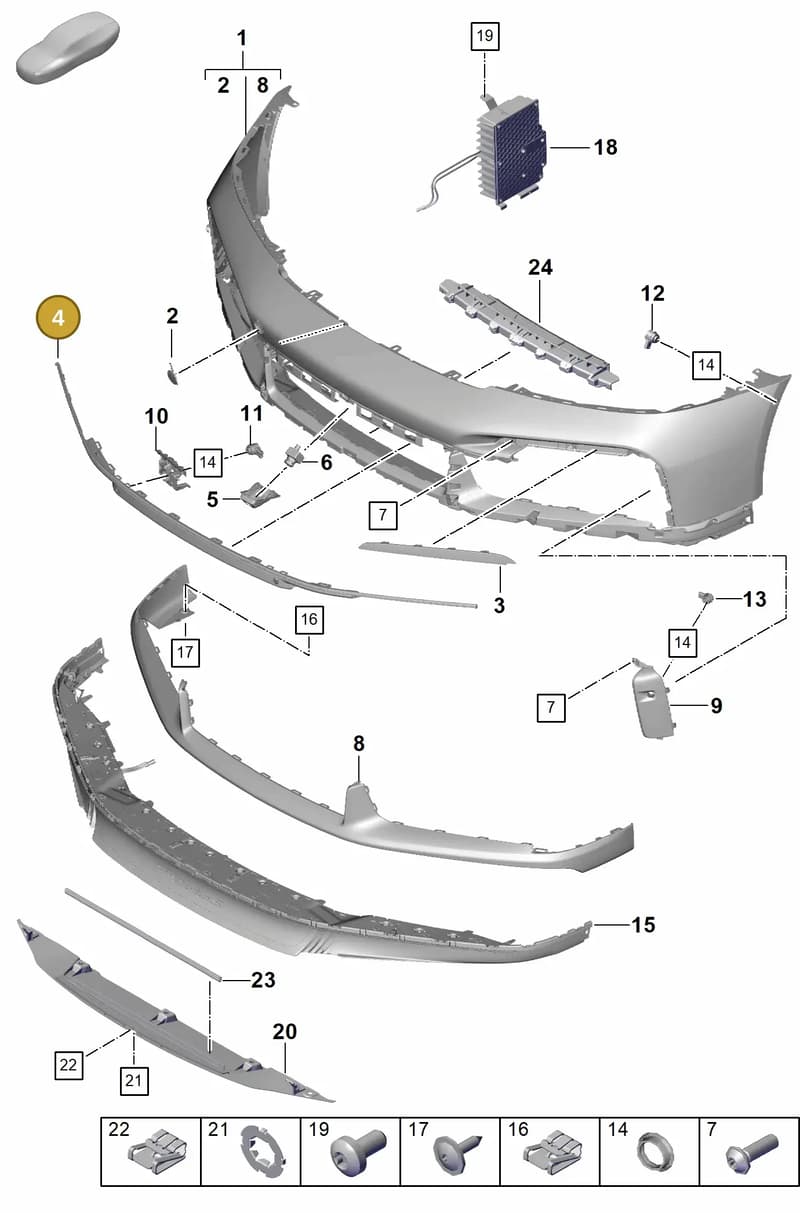 992807951AOK1 — Porsche 911 (2020-2022) diagram p57802000, position 4