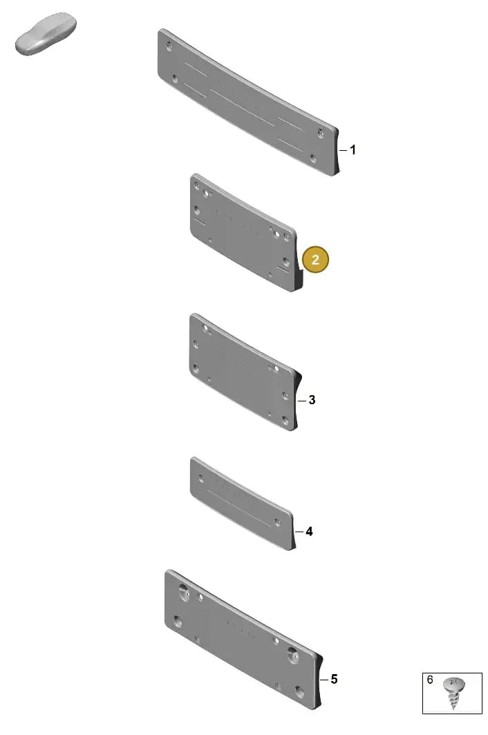 992807999ASOK1 — Porsche 911 (2024-2025) diagram p63802300, position 2