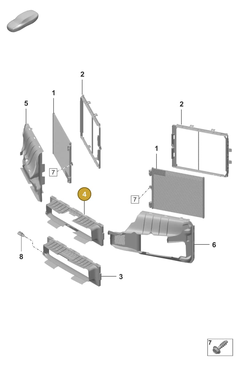992815217COK1 — Porsche 911 (2020-2022) diagram p53814300, position 4