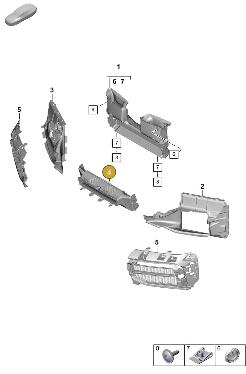 992815217FOK1 — Porsche 911 (2018-2024) diagram p53802120, position 4