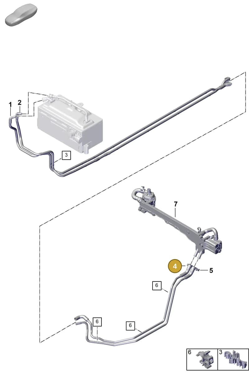 992815665 — Porsche 911 (2024-2025) diagram p63251050, position 4