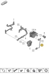 992820249 Porsche Refrigerant Line
