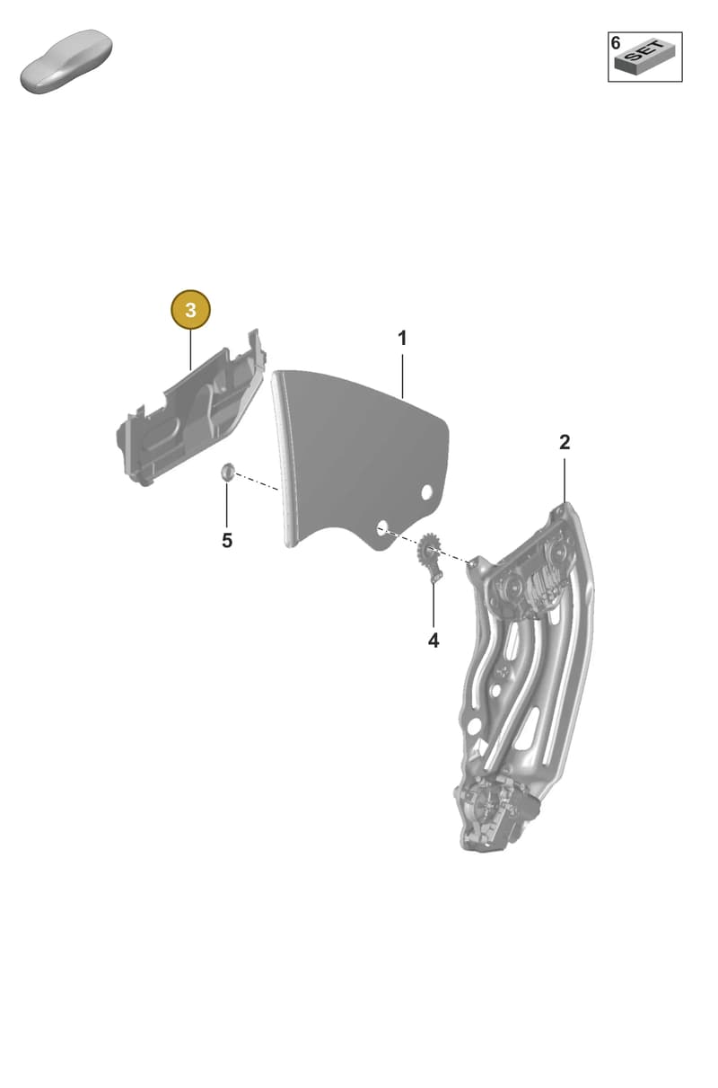 992837342 — Porsche 911 (2020-2022) diagram p53805020, position 3