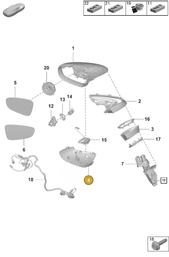 992857537COK1 — Porsche 992 Carrera Coupe (2024-) diagram p63809500, position 4