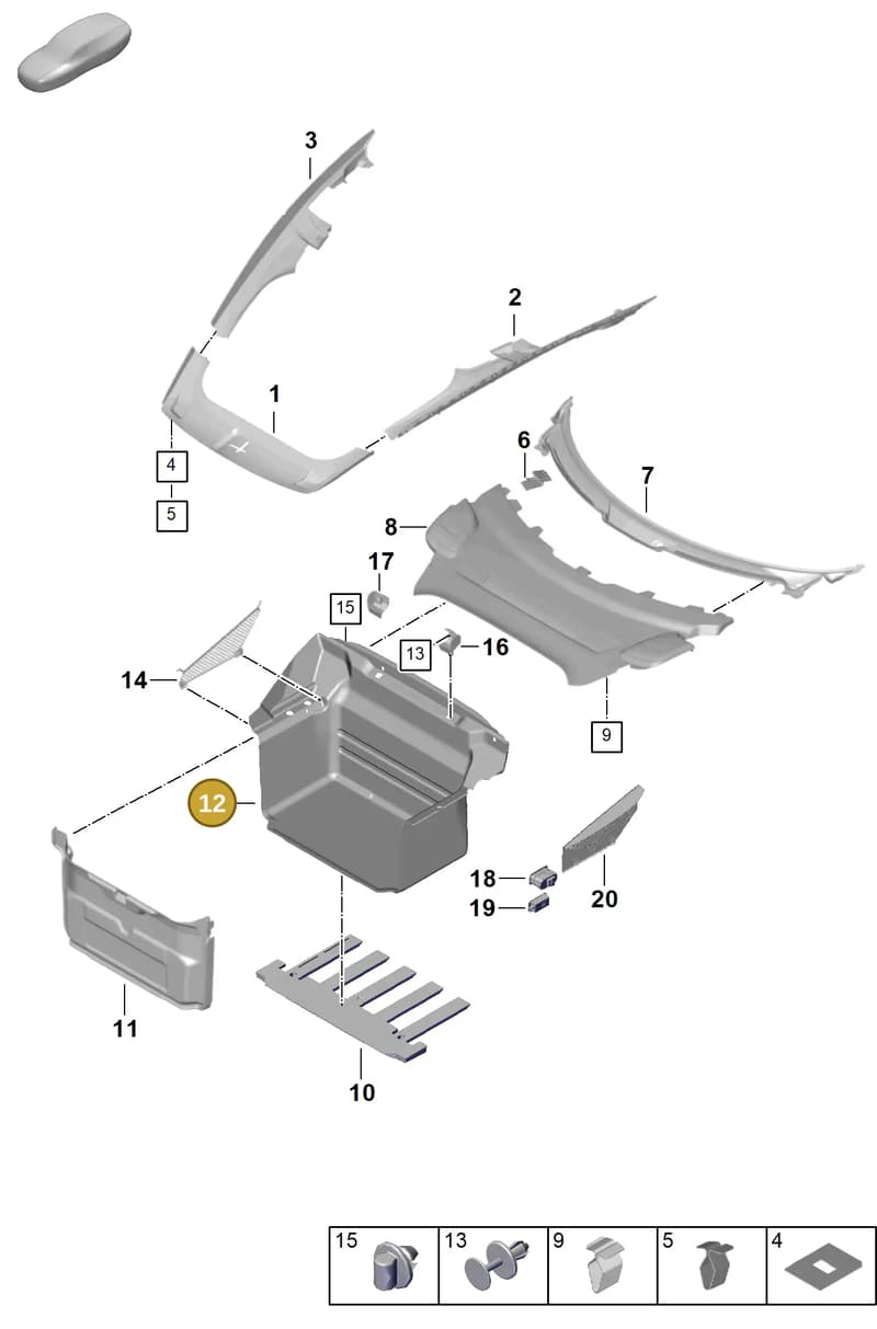 992863721SOD7 — Porsche 911 (2024-2025) diagram p63807000, position 12
