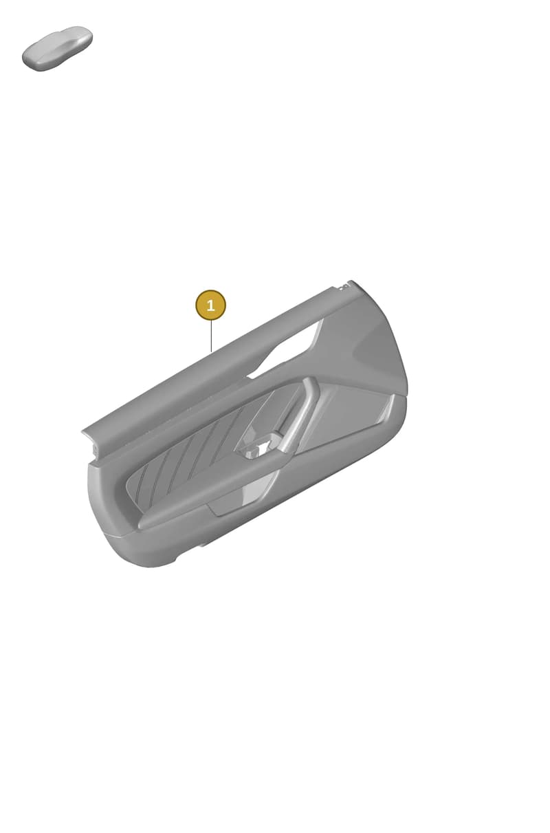 992867012CDA11 — Porsche 992 Sport Classic (2020-) diagram p53808250, position 1