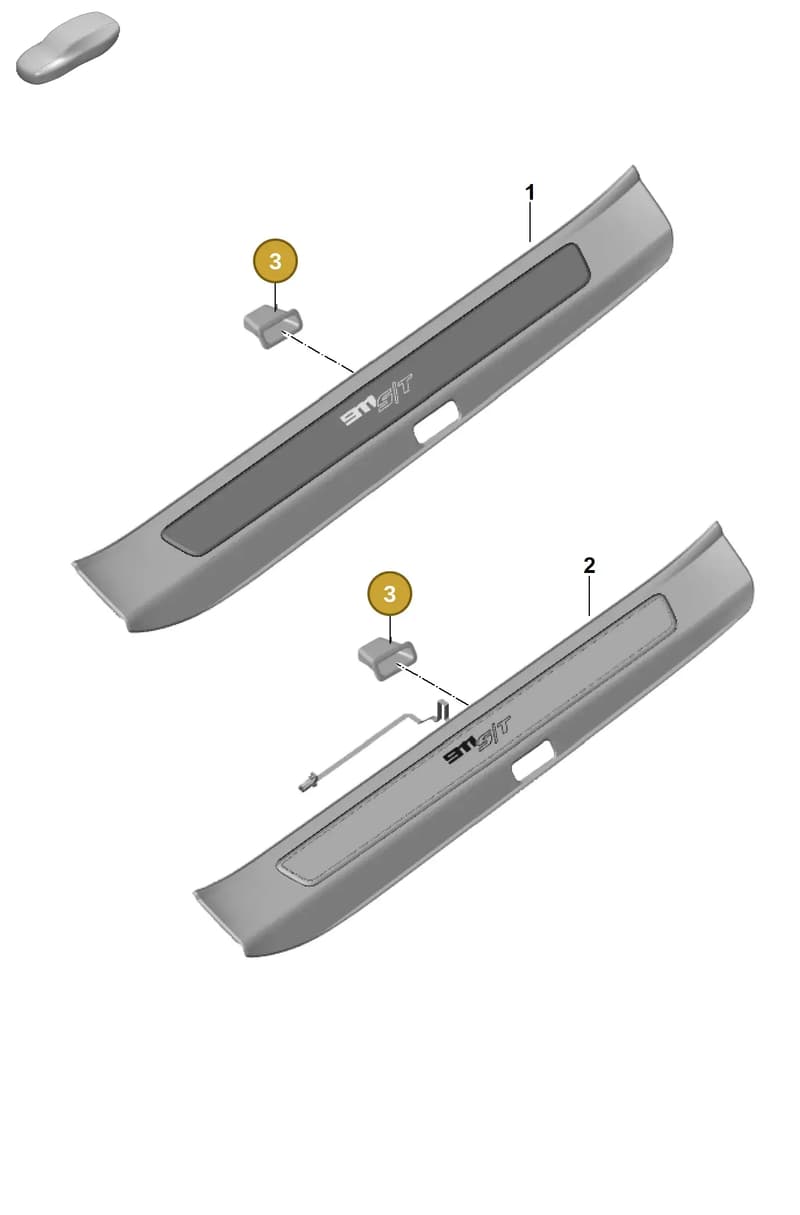 992867837 — Porsche 911 (2021-2022) diagram p59807570, position 3
