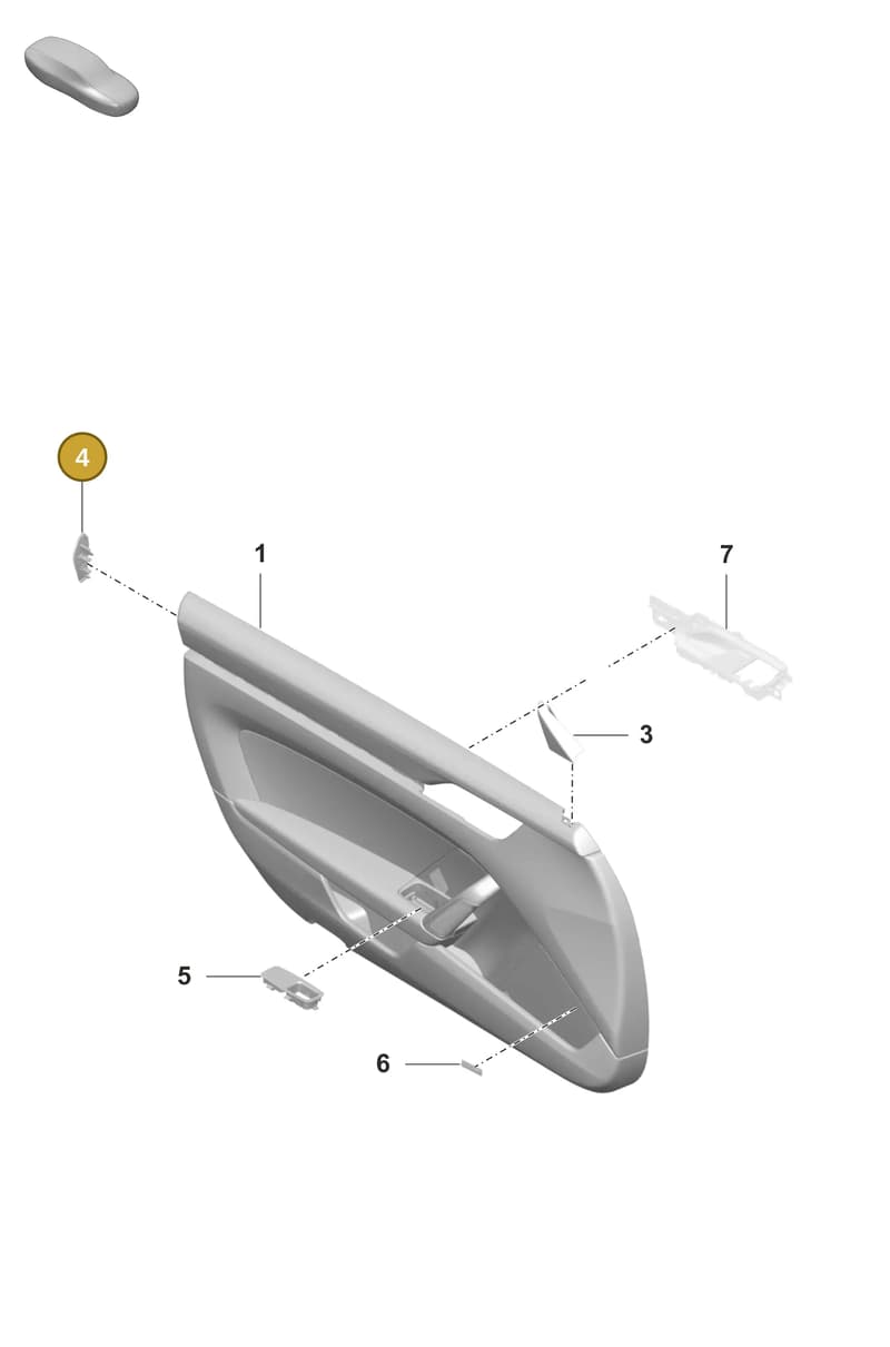 992868537AOG6 — Porsche 911 (2018-2024) diagram p53808000, position 4