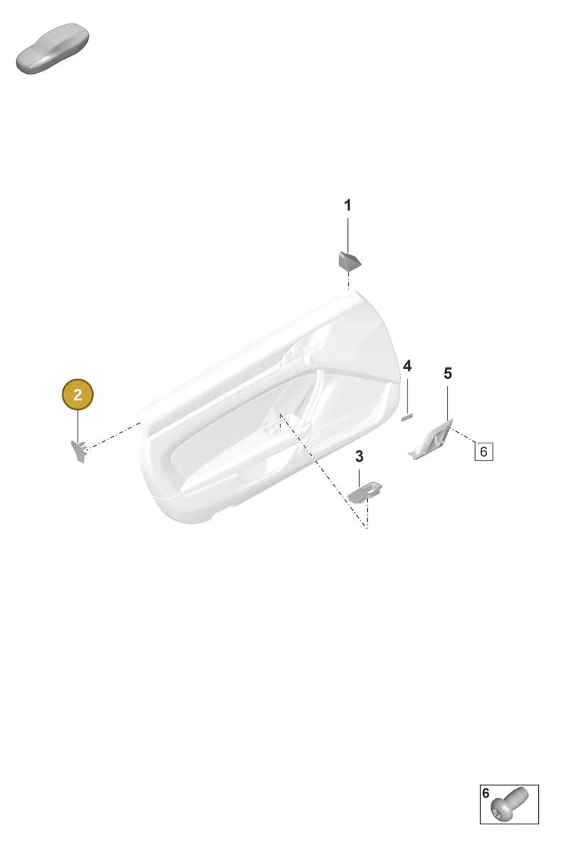 992868537AOH7 — Porsche GT3 RS (2021-) diagram p59808911, position 2