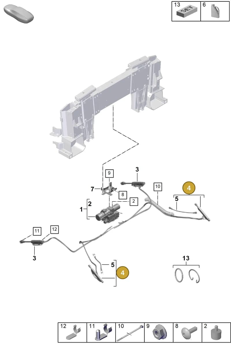 992871795B — Porsche 911 (2024-2025) diagram p63811450, position 4