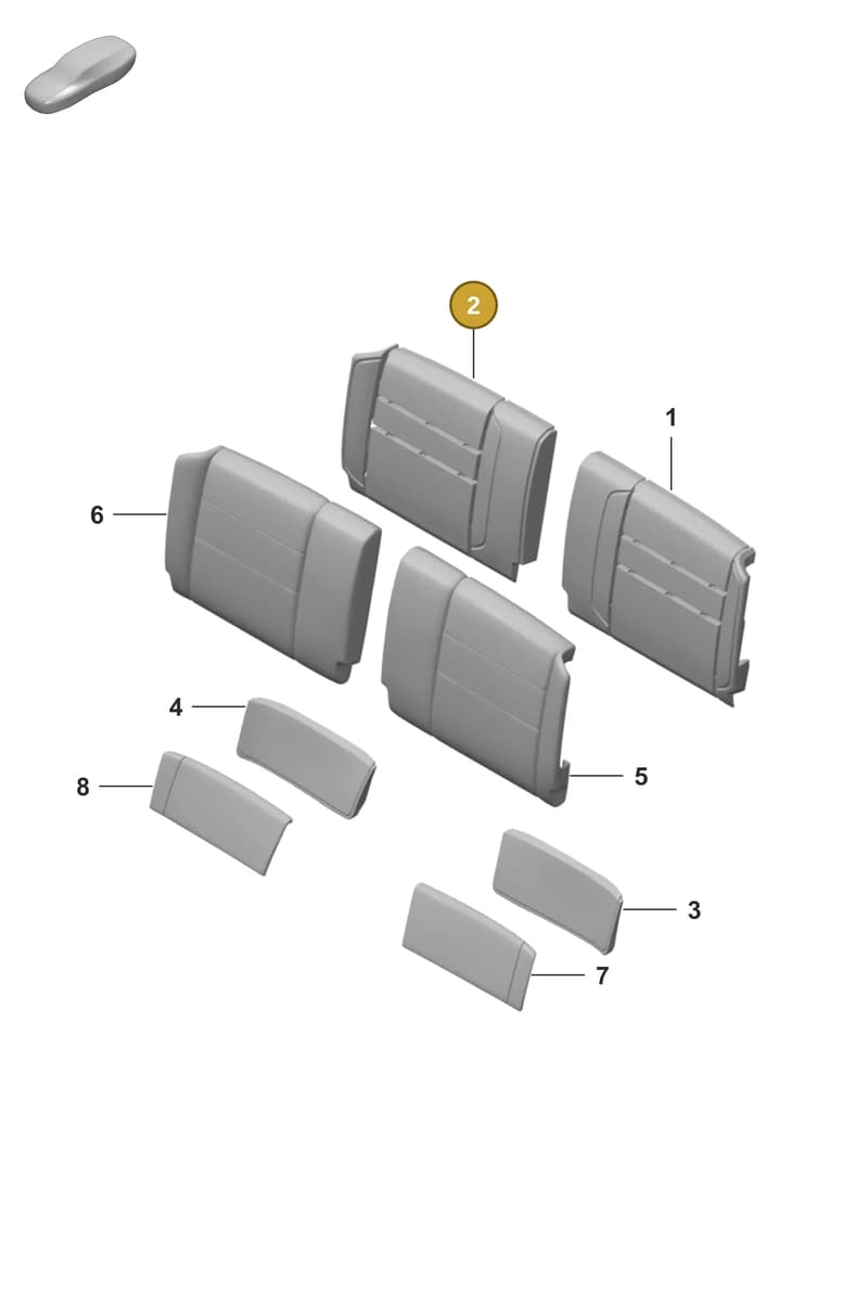 992885776 — Porsche 911 (2024-2025) diagram p53818300, position 2