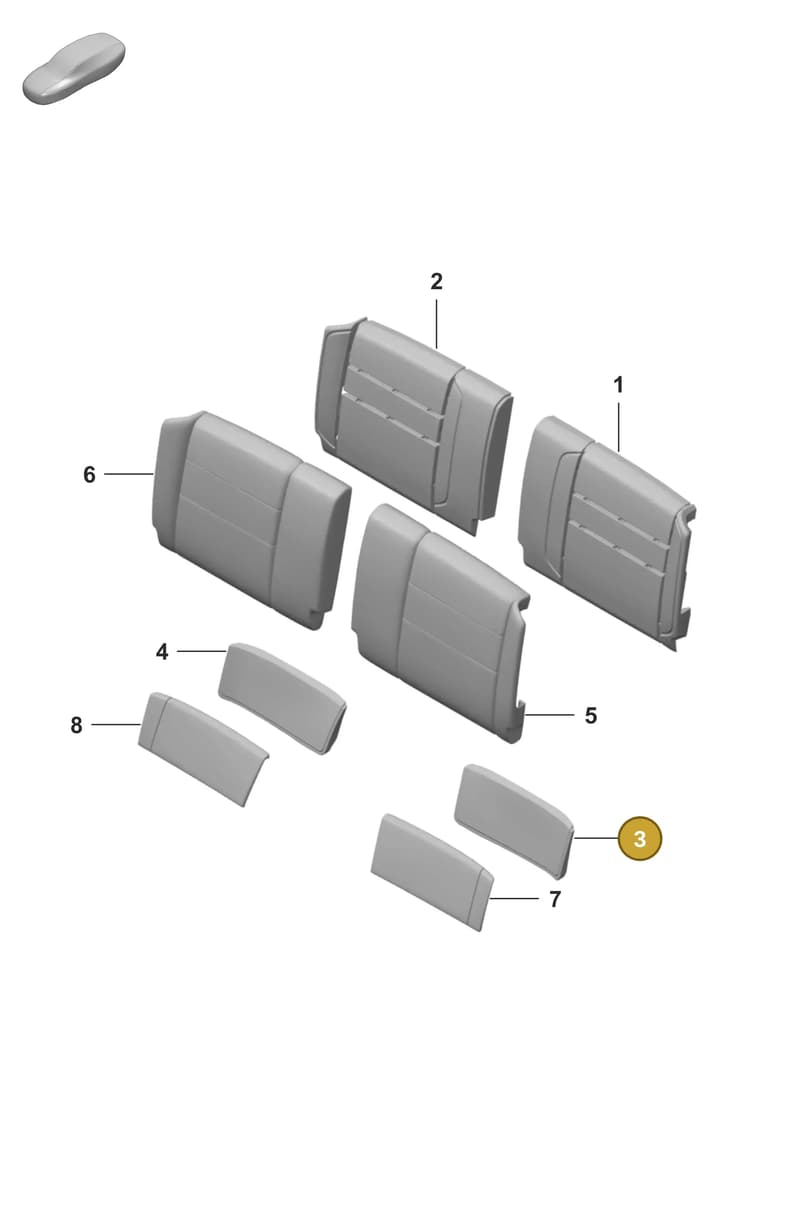 992885777 — Porsche 911 (2024-2025) diagram p53818300, position 3