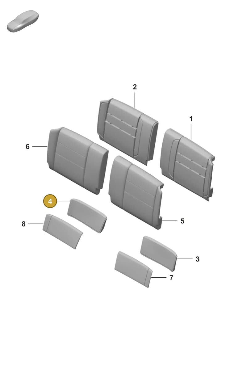 992885778 — Porsche 911 (2024-2025) diagram p53818300, position 4