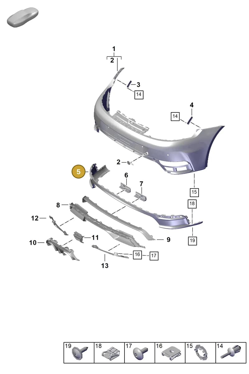 992898014BDOK1 — Porsche 911 (2024-2025) diagram p63802600, position 5