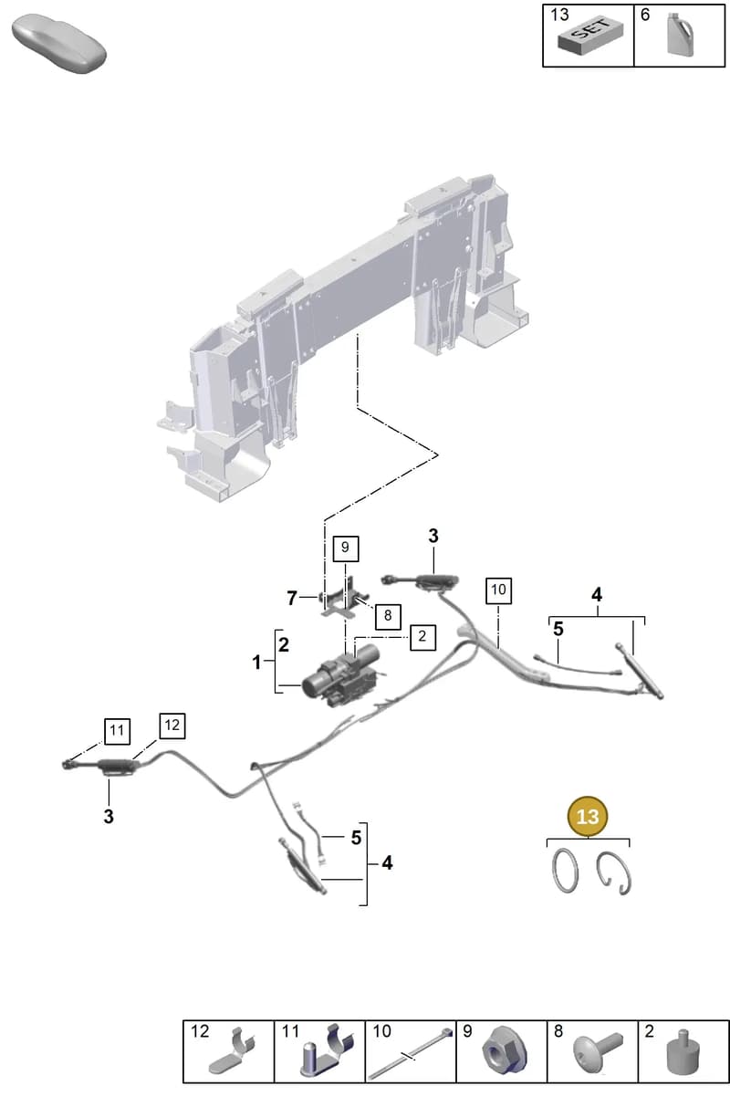 992898030 — Porsche 911 (2024-2025) diagram p63811450, position 13