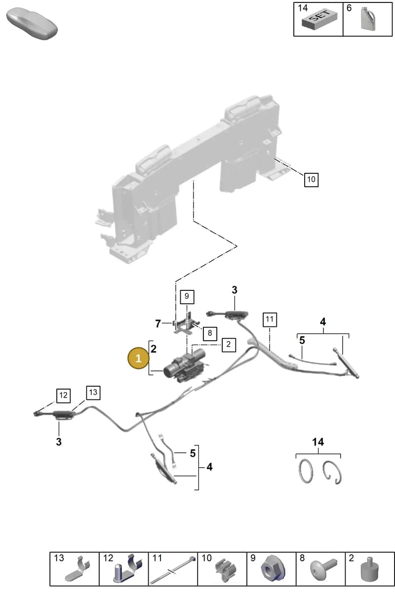 992898034 — Porsche 911 (2020-2022) diagram p53811450, position 1