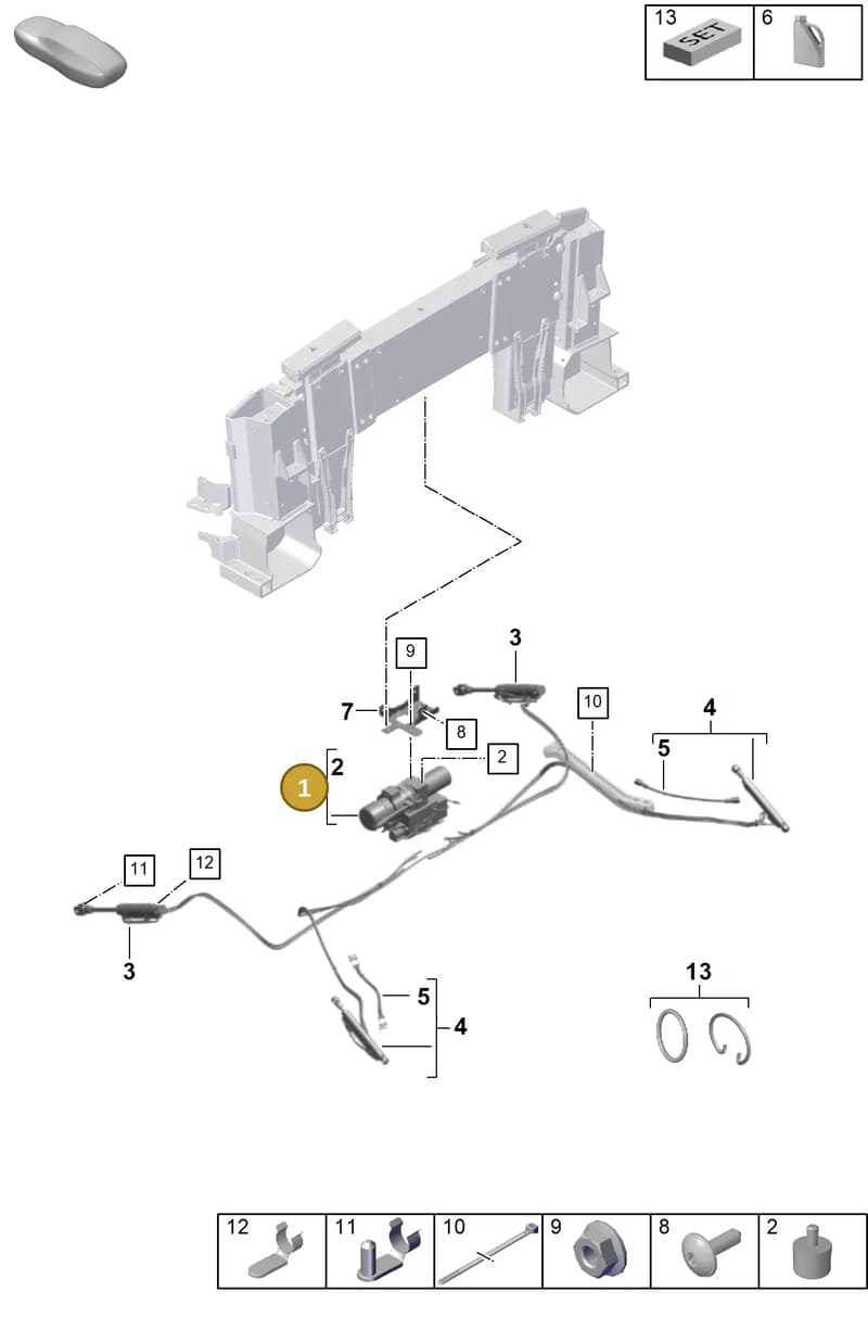 992898034 — Porsche 911 (2024-2025) diagram p63811450, position 1