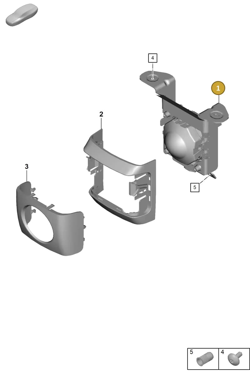 992907541B — Porsche 911 (2020-2022) diagram p57901050, position 1