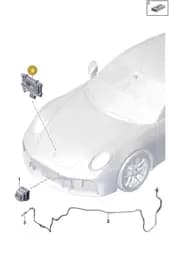 992907547H Porsche Control Unit for Night-Vision System