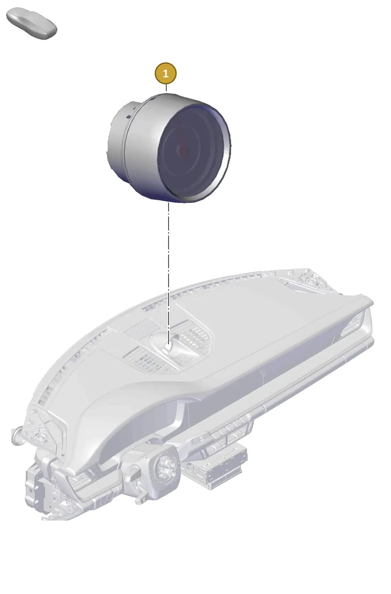 992919203BB84A — Porsche 911 (2024-2025) diagram p63910200, position 1