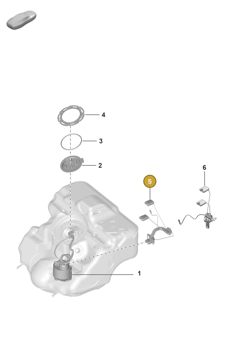 992919673 — Porsche 911 (2021-2022) diagram p59201050, position 5