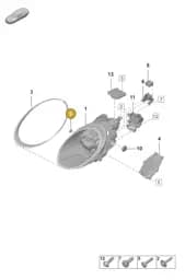 992941544 Porsche Protective Cap