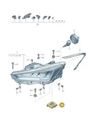 992941591AJ Porsche Control Unit for LED Lamp
