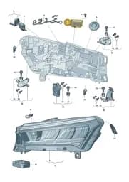 992941591CG Porsche Control Unit for LED Lamp