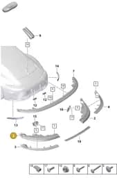 992945157G Porsche Rear Light