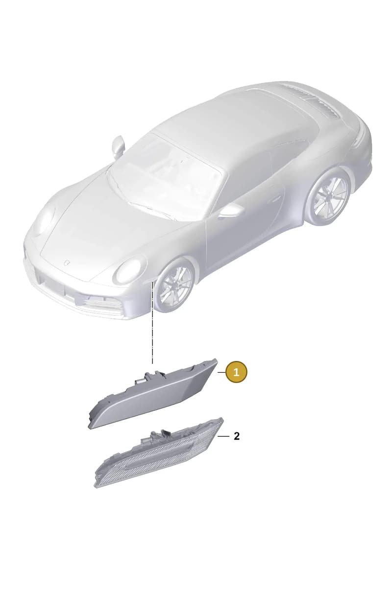 992953352 — Porsche 911 (2024-2025) diagram p63908300, position 1