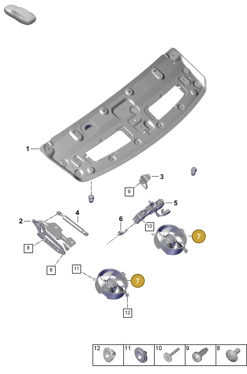 992959133B — Porsche 911 (2024-2025) diagram p63803100, position 7