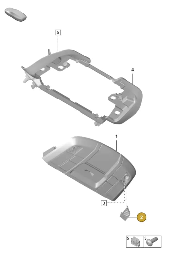 992959214 — Porsche 911 (2024-2025) diagram p53903060, position 2