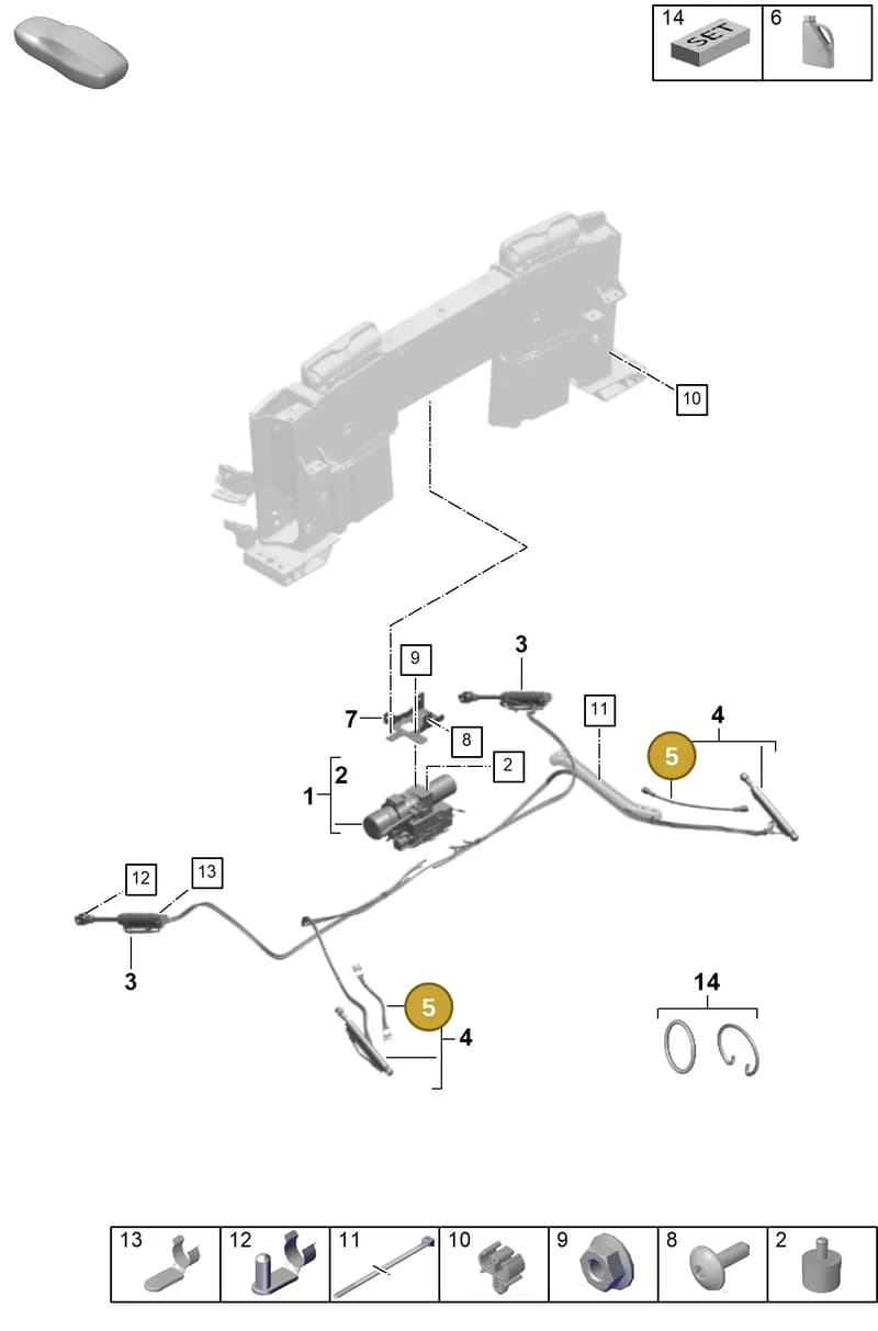 992959274 — Porsche 911 (2020-2022) diagram p53811450, position 5