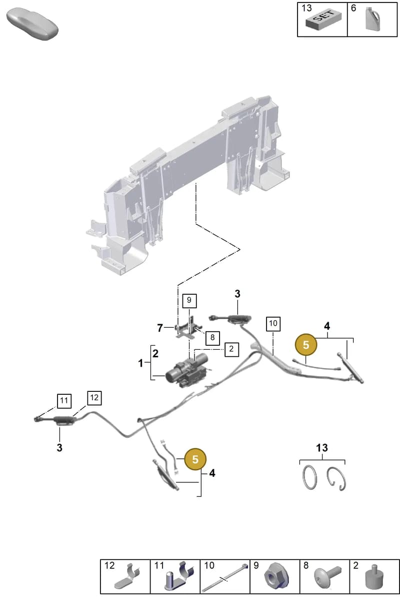 992959274 — Porsche 911 (2024-2025) diagram p63811450, position 5
