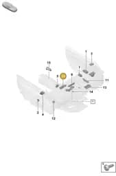 992959365CRTDL Porsche Switch Module (Black TDL)