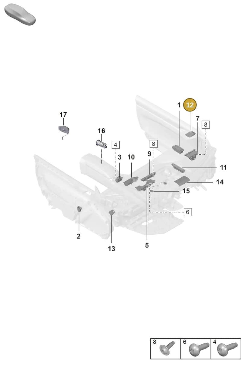 992962128T6N3 — Porsche 992 Sport Classic (2020-) diagram p53903050, position 12