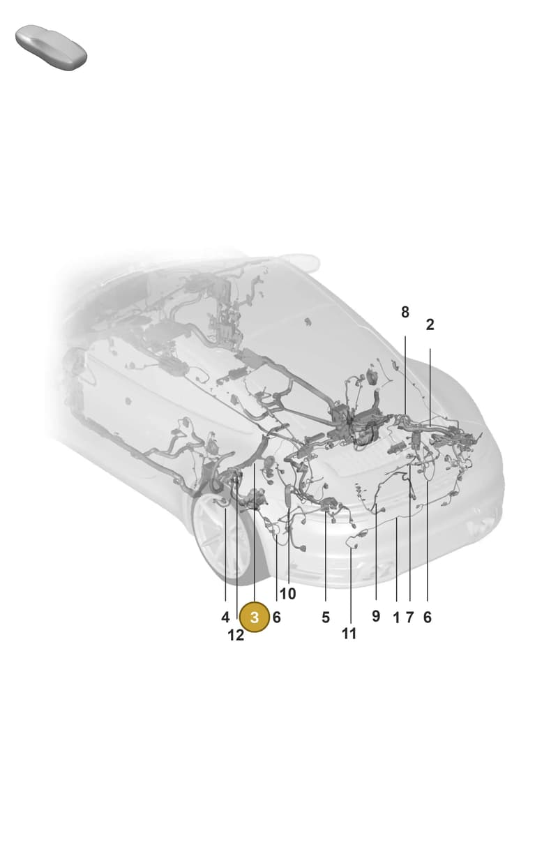 992970081Y — Porsche 911 (2018-2024) diagram p53902200, position 3