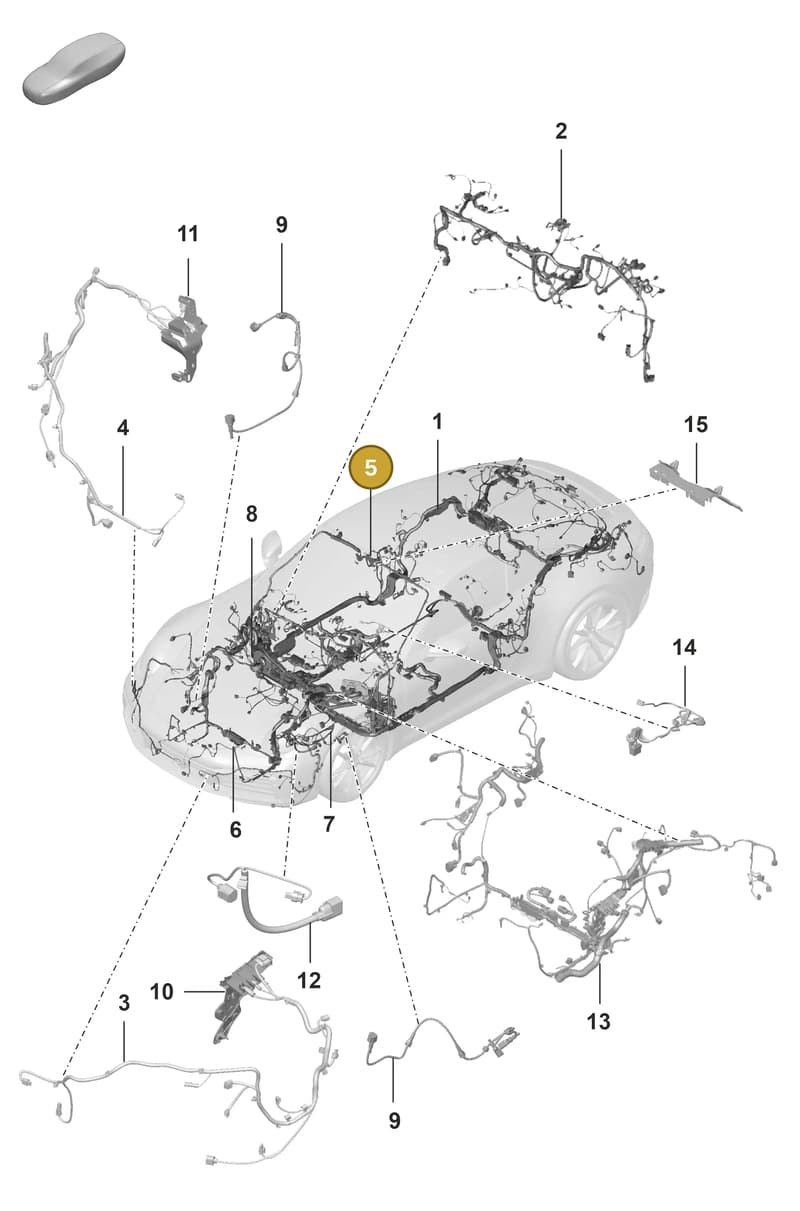 992970248Y — Porsche 911 (2018-2024) diagram p53902100, position 5