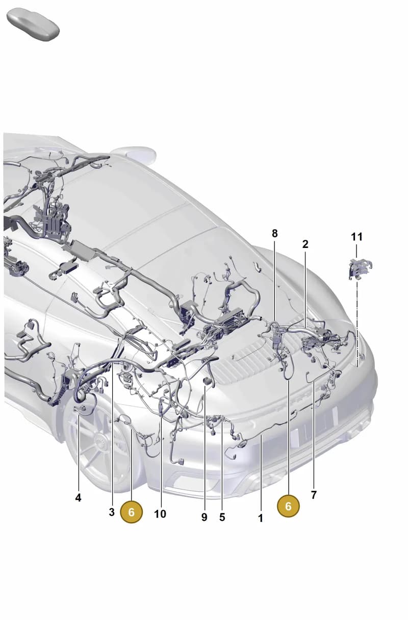 992971286 — Porsche 911 (2020-2022) diagram p57902200, position 6